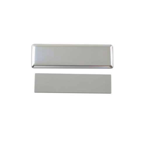 Sublimasyon Yaka İsimlik Metal KC3018 Gümüş Dikdör - 2