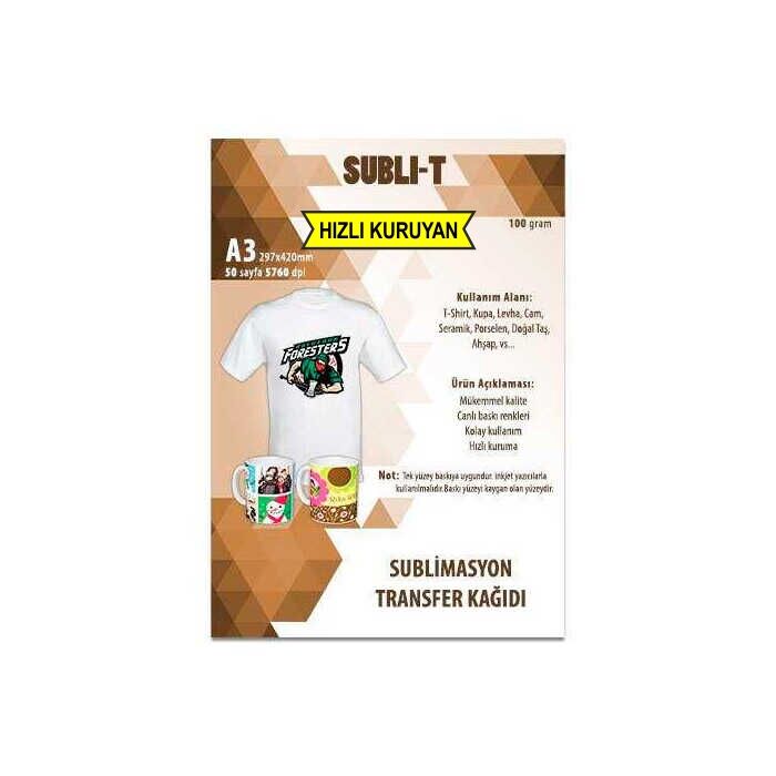Süblimasyon Yüksek Kaliteli Transfer Kağıtları - 4
