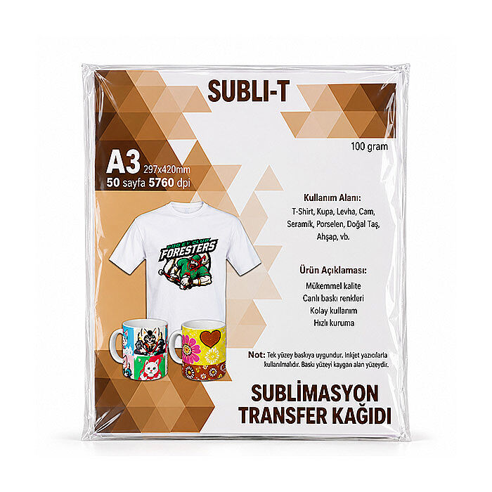 Süblimasyon Yüksek Kaliteli Transfer Kağıtları - 2