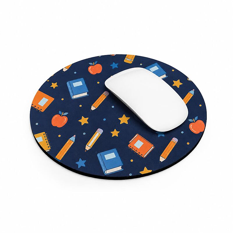 Sublimasyon Yuvarlak Mouse Pad 3mm 19,5cm - 1