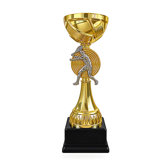 Tenis Figürlü Ödül Kupası - 1