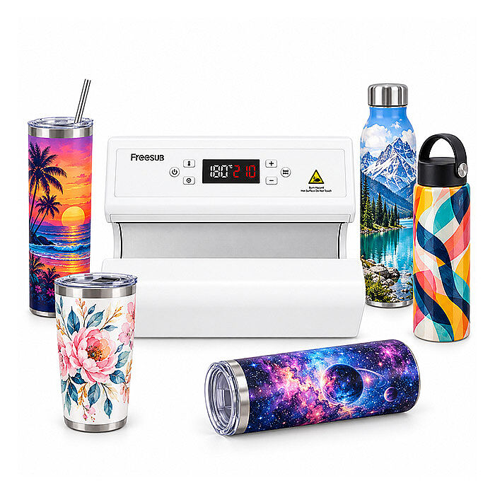 Termos ve Matara Baskı Makinası F300S 20oz - 3