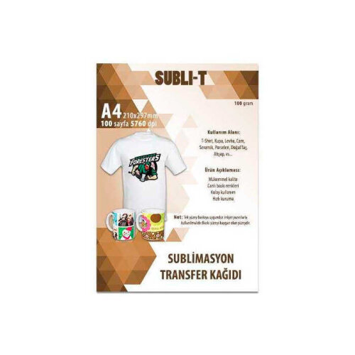 Tişört Transfer Baskı Başlangıç Seti 5 - 5