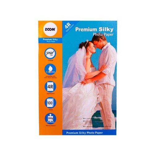 ZOOM 10X15 Mat Fotoğraf Kağıdı 260gr 100lü - (1)