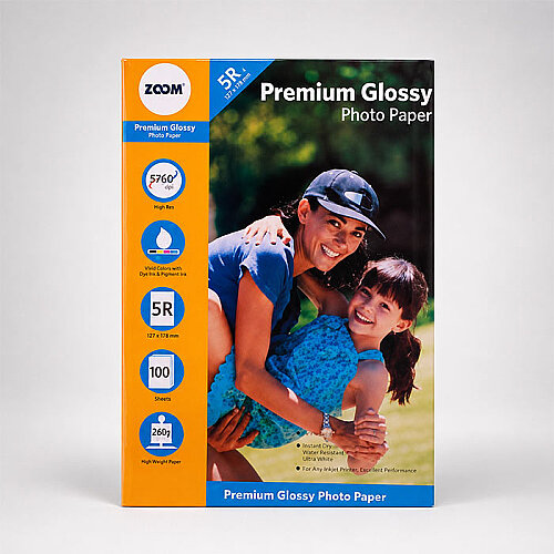 ZOOM 13x18 Parlak Fotoğraf Kağıdı 260gr 100lü - 